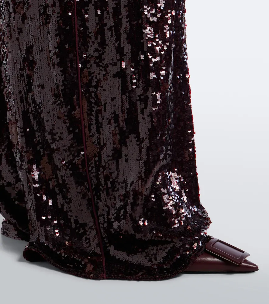 Erdem Sequined wide-leg pants | Thumbnail 6 Erdem Sequined wide-leg pants | Thumbnail 6