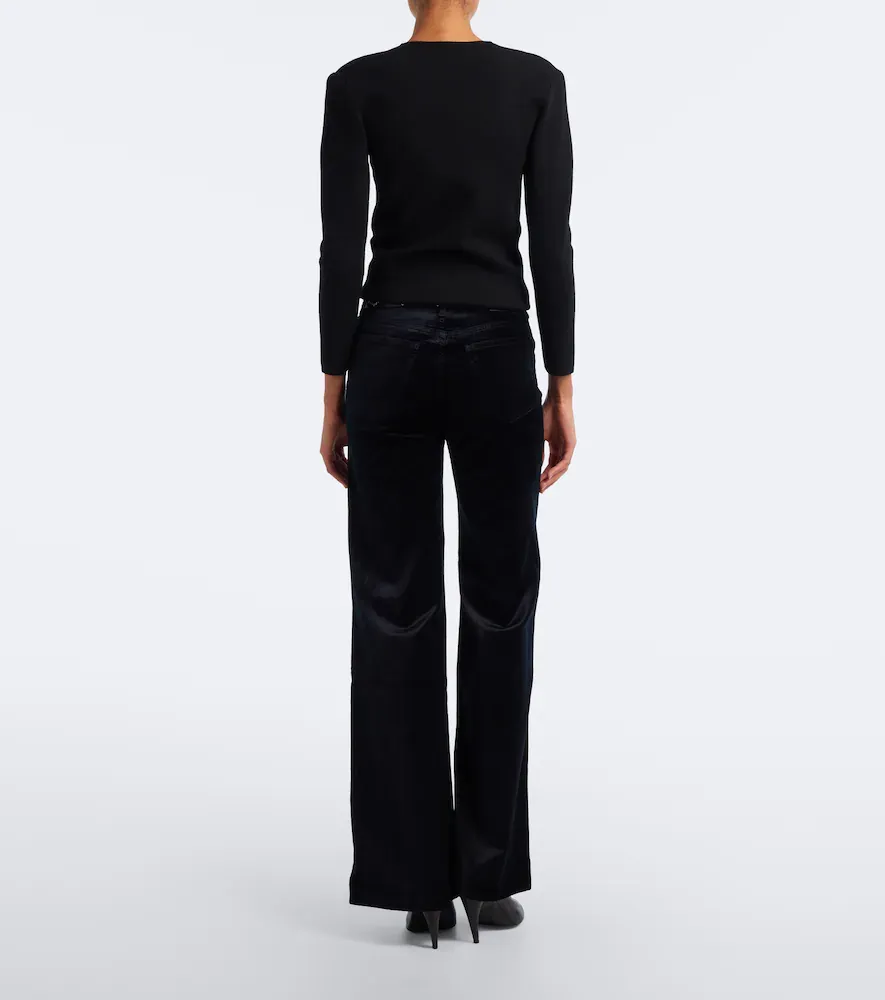 Citizens of Humanity Kimberly 70's velvet flared pants | Thumbnail 3
