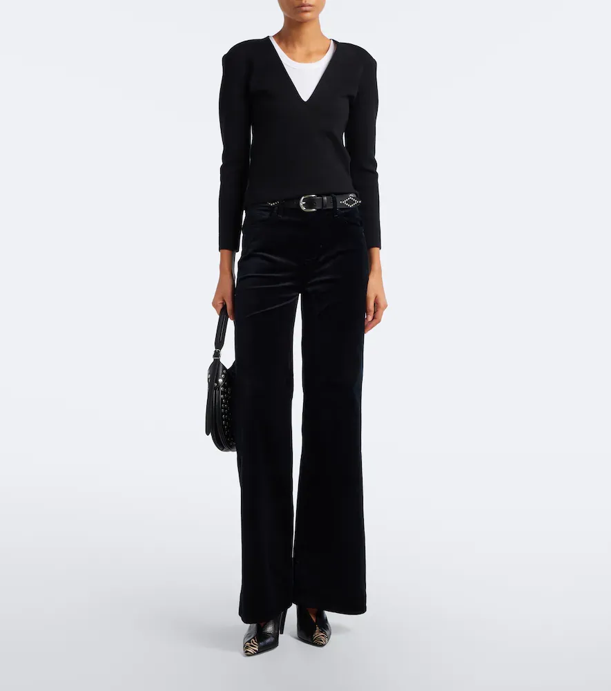Citizens of Humanity Kimberly 70's velvet flared pants | Thumbnail 6