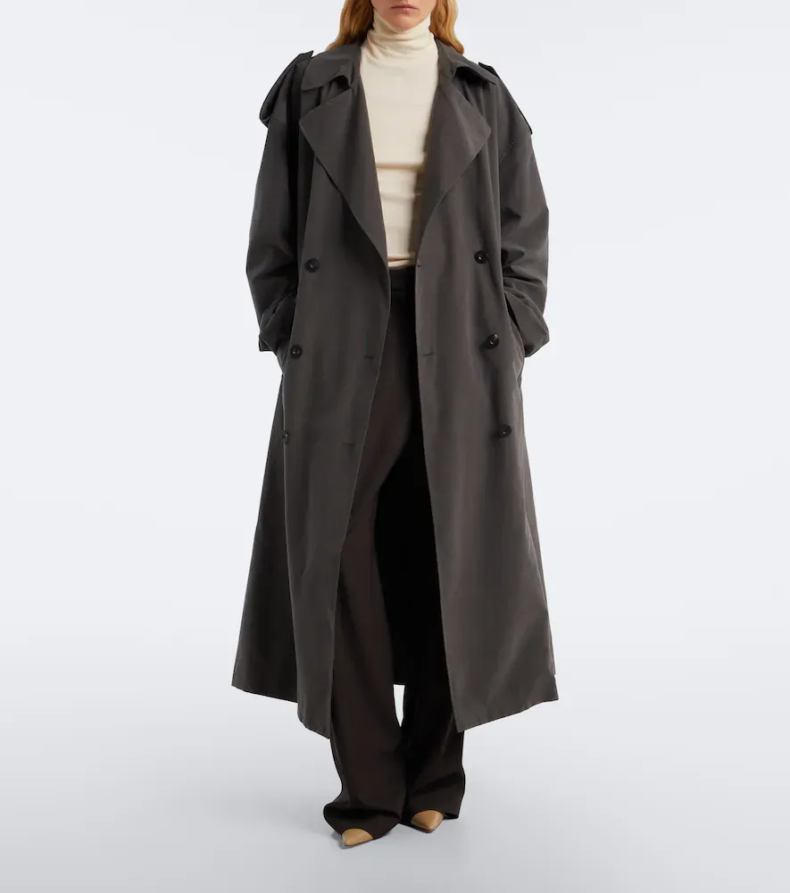 The Row Marciano double-breasted trench coat | Thumbnail 2 The Row Marciano double-breasted trench coat | Thumbnail 2