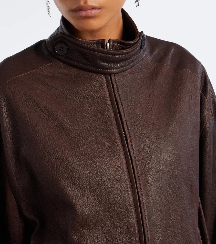 Nour Hammour Vito leather jacket | Thumbnail 3 Nour Hammour Vito leather jacket | Thumbnail 3