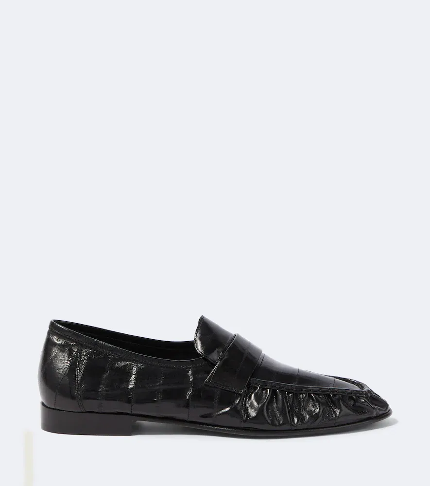 The Row Soft Two eel leather penny loafers | Thumbnail 4 The Row Soft Two eel leather penny loafers | Thumbnail 4