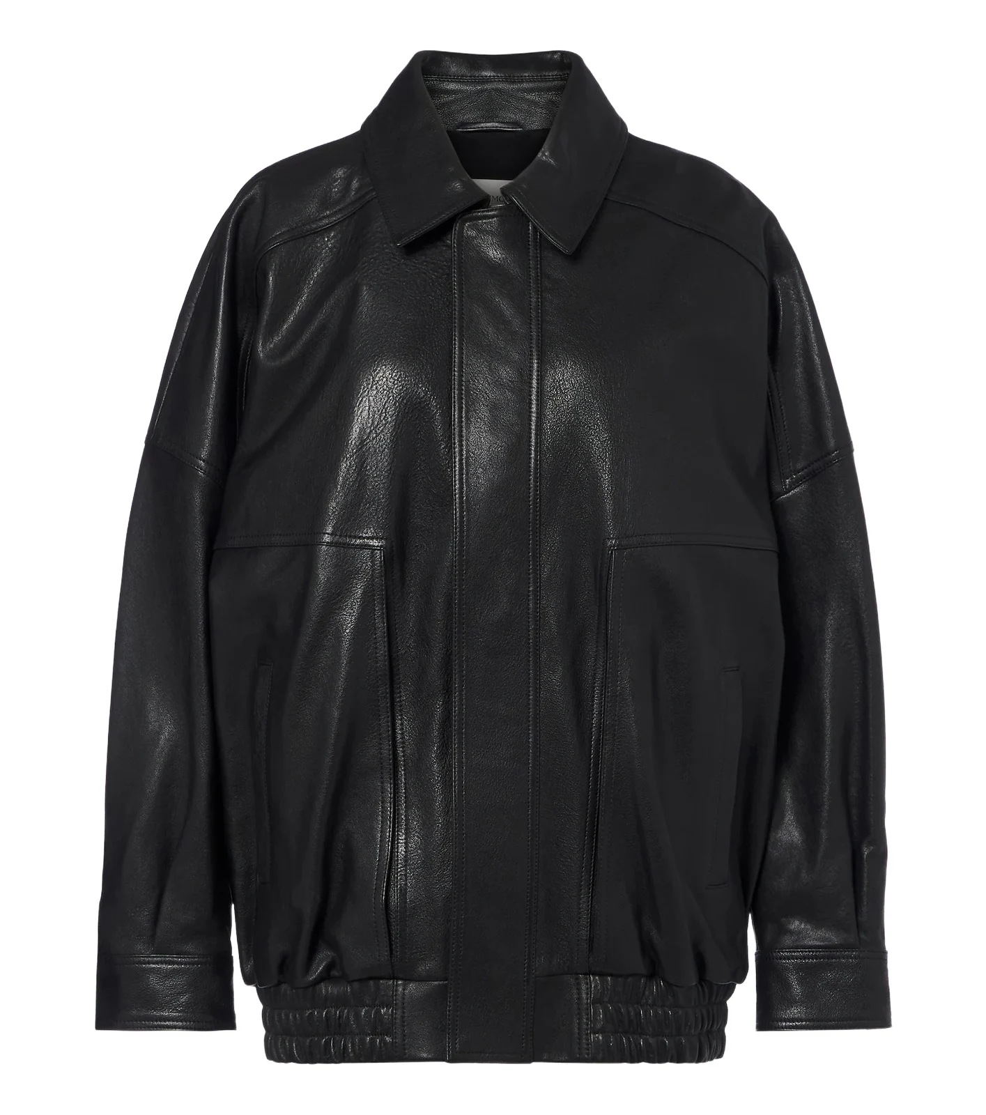 Dalma leather blouson jacket