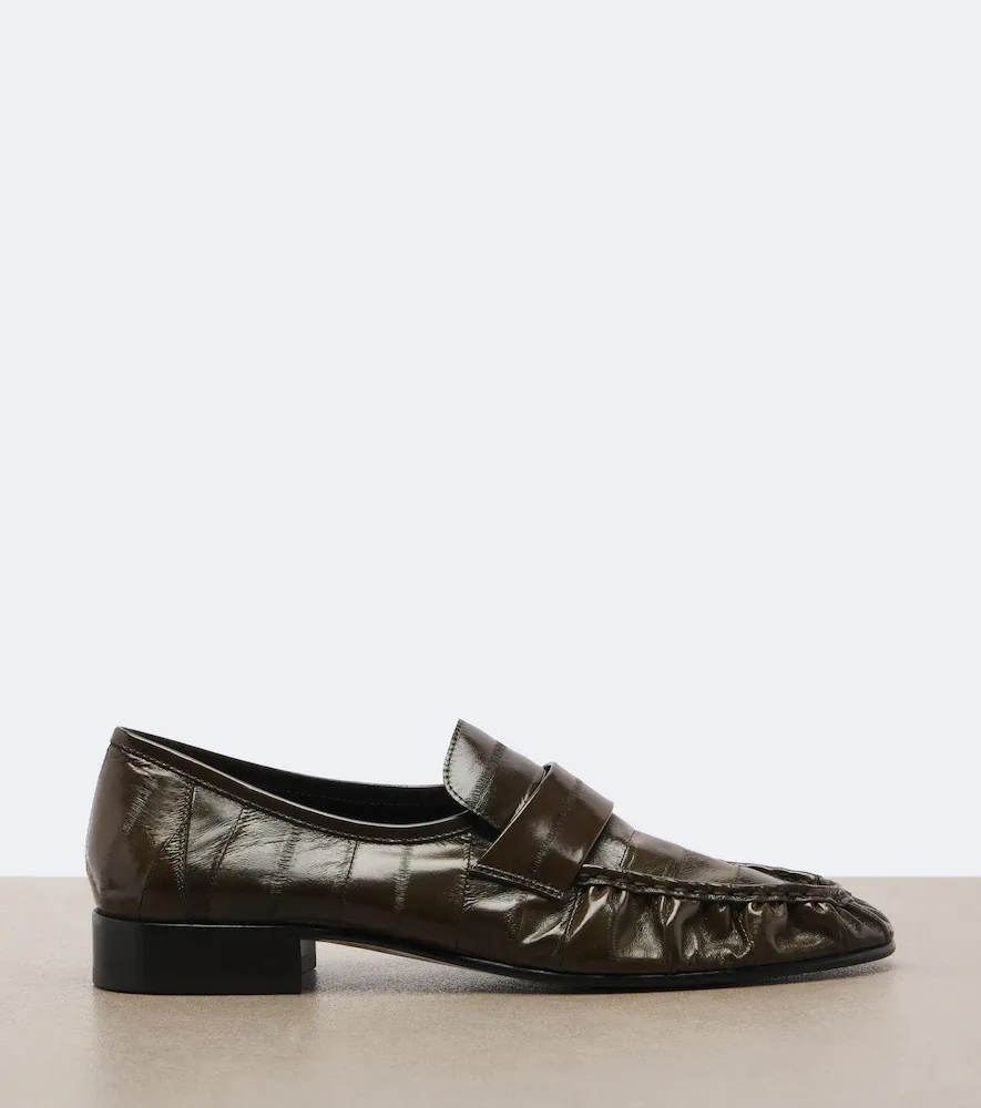 The Row Soft eel leather loafers | Thumbnail 3 The Row Soft eel leather loafers | Thumbnail 3