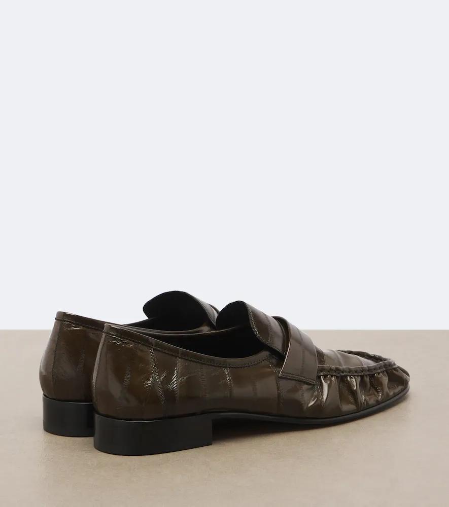 The Row Soft eel leather loafers | Thumbnail 4 The Row Soft eel leather loafers | Thumbnail 4