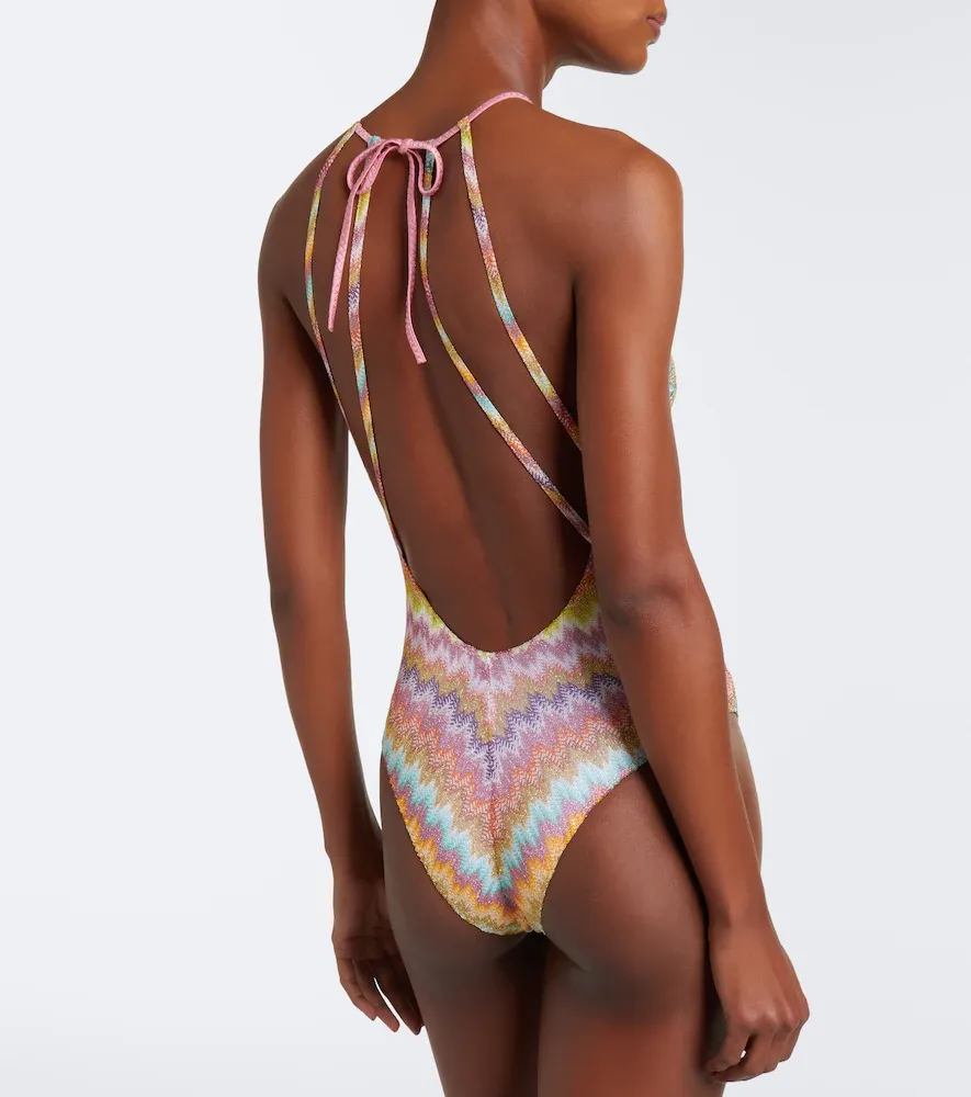 Missoni Zigzag lamé swimsuit | Thumbnail 4 Missoni Zigzag lamé swimsuit | Thumbnail 4