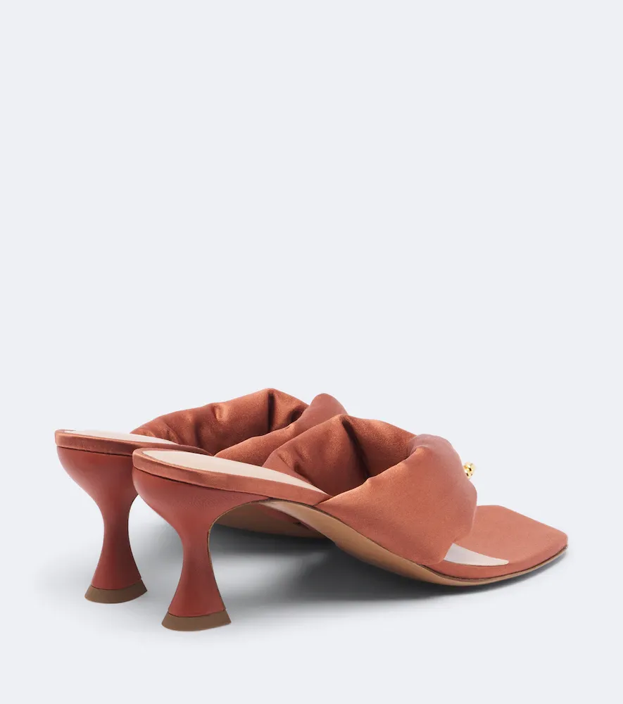 Zimmermann Idle embellished satin thong sandals | Thumbnail 4