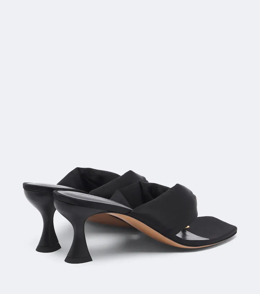 Zimmermann Idle embellished satin thong sandals | Thumbnail 2 Zimmermann Idle embellished satin thong sandals | Thumbnail 2