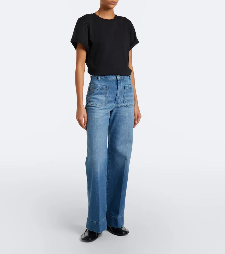 Victoria Beckham Alina wide-leg jeans | Thumbnail 7 Victoria Beckham Alina wide-leg jeans | Thumbnail 7