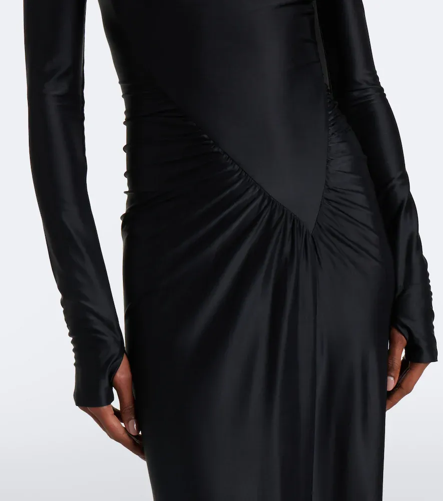 Victoria Beckham Gathered jersey gown | Thumbnail 2 Victoria Beckham Gathered jersey gown | Thumbnail 2