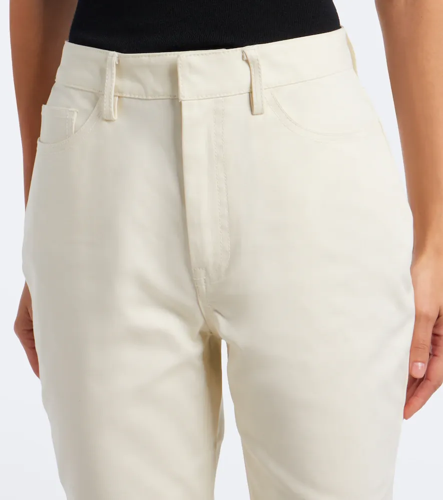 Zimmermann Clash cotton drill capri pants | Thumbnail 6