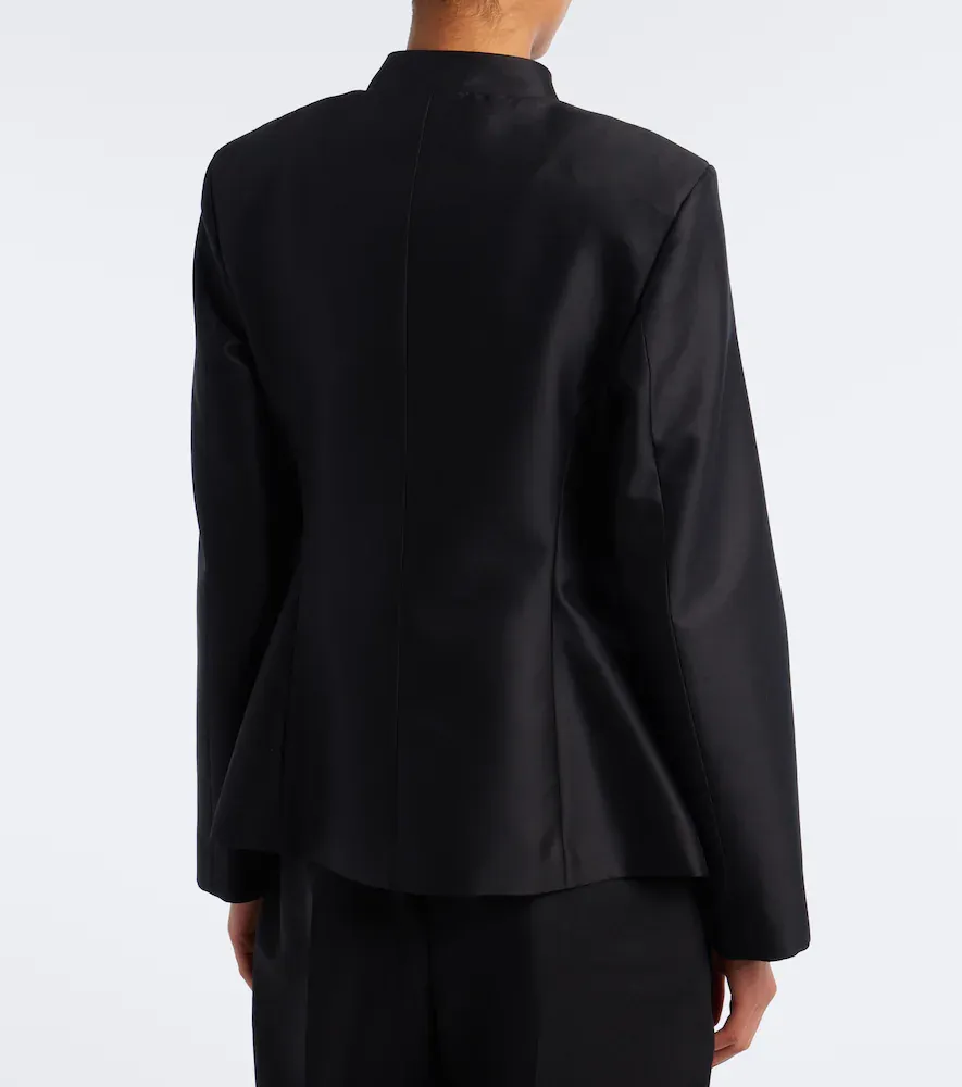 RÓHE Wool and silk satin jacket | Thumbnail 6 RÓHE Wool and silk satin jacket | Thumbnail 6