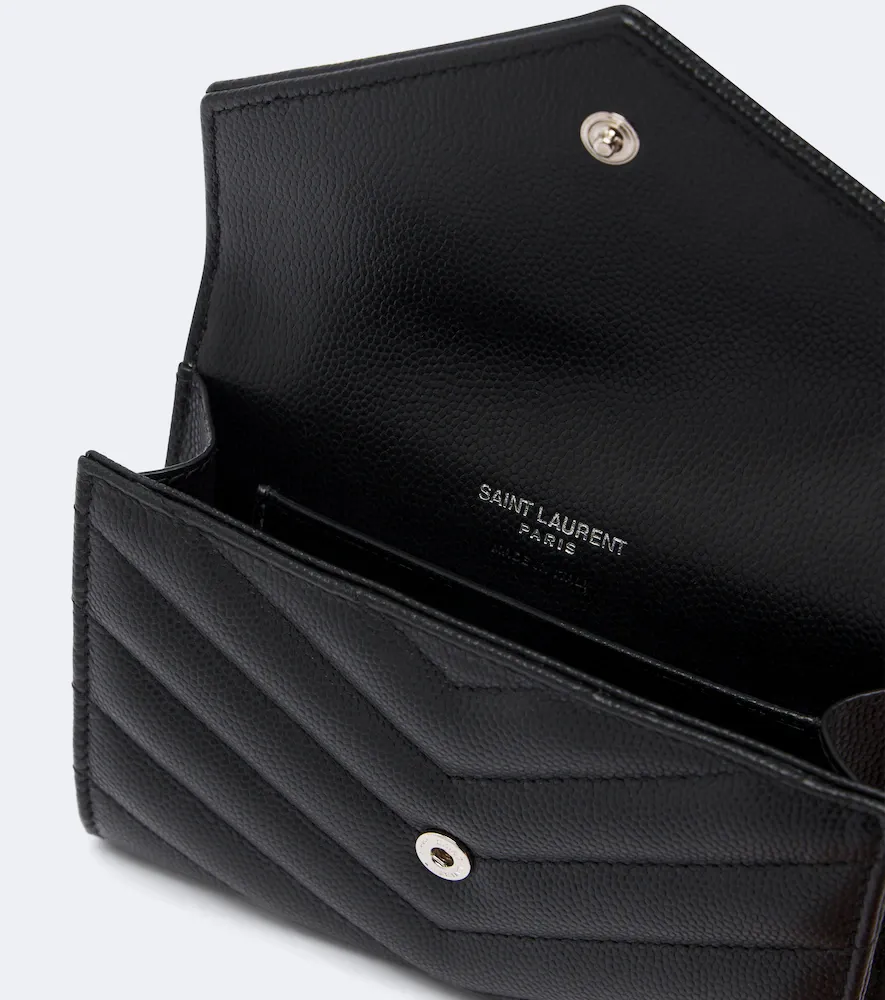 Saint Laurent Cassandre Small matelassé leather wallet | Thumbnail 3