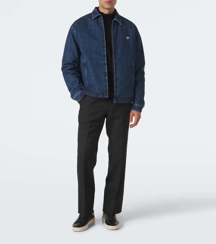 Prada Virgin wool straight pants | Thumbnail 3 Prada Virgin wool straight pants | Thumbnail 3