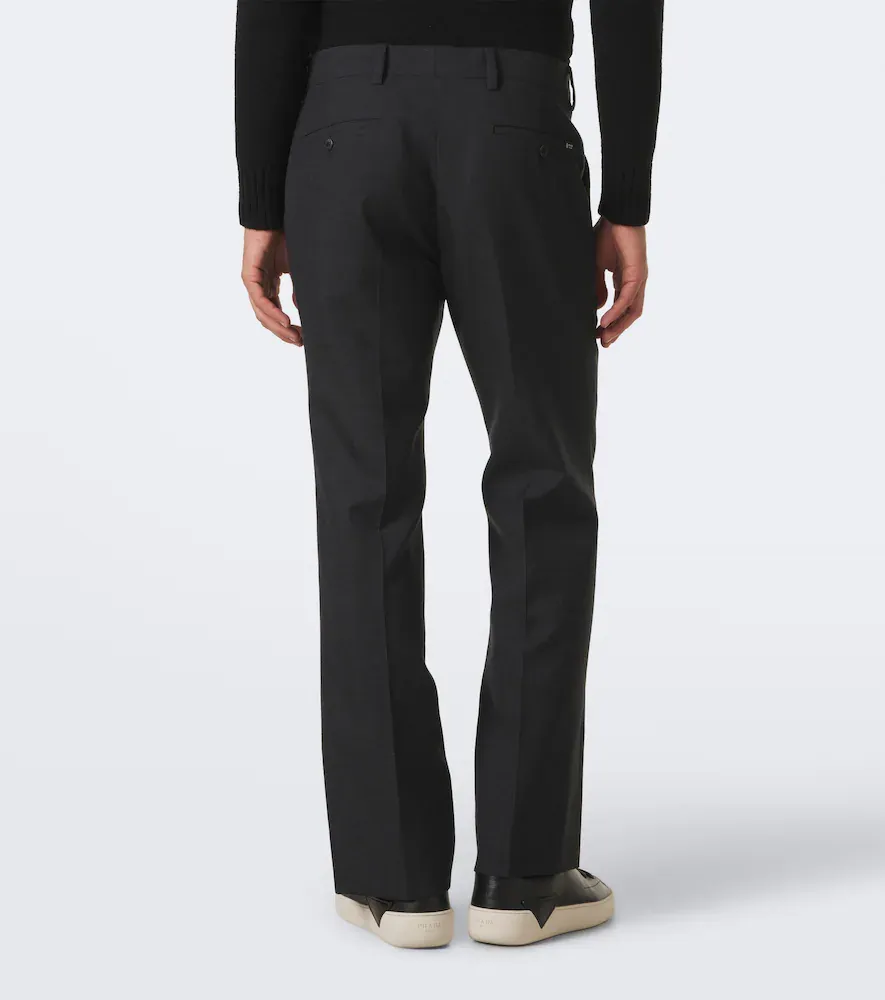 Prada Virgin wool straight pants | Thumbnail 5 Prada Virgin wool straight pants | Thumbnail 5