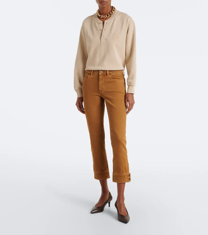 Isabel Marant Soliz cropped slim jeans | Thumbnail 6 Isabel Marant Soliz cropped slim jeans | Thumbnail 6