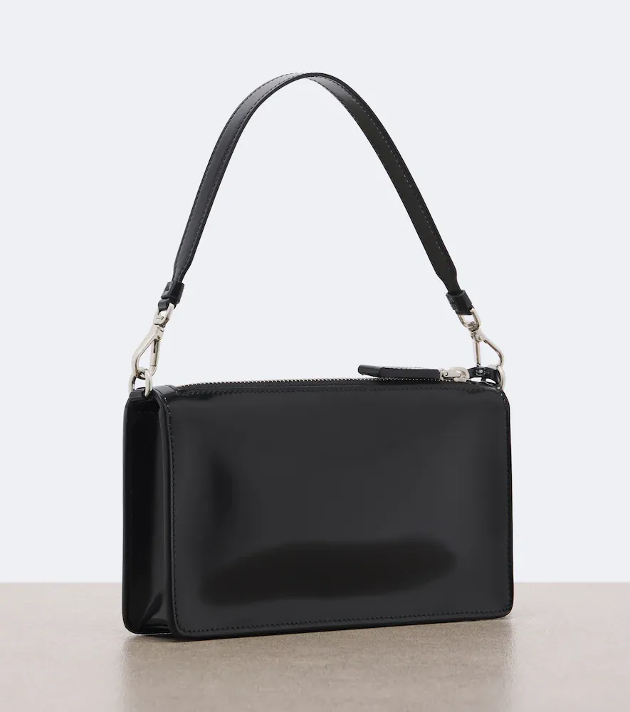 Prada Leather pouch with strap | Thumbnail 2 Prada Leather pouch with strap | Thumbnail 2