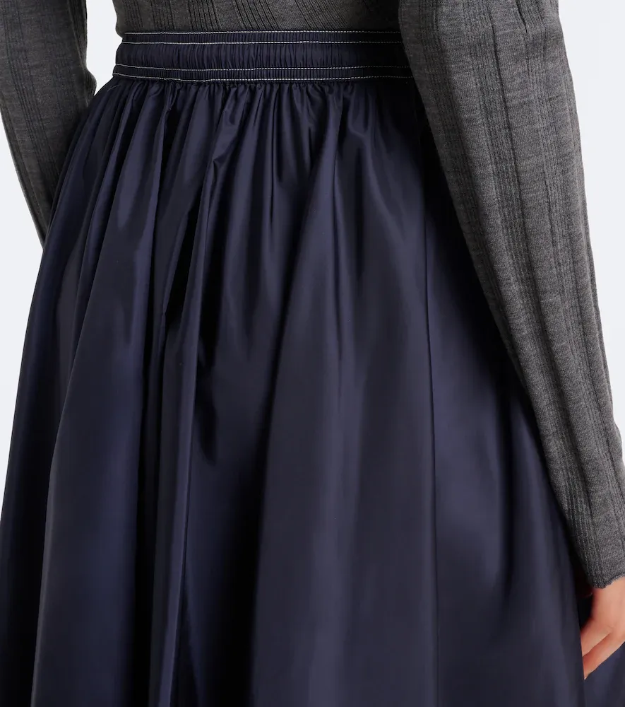 Prada Re-Nylon midi skirt | Thumbnail 2 Prada Re-Nylon midi skirt | Thumbnail 2