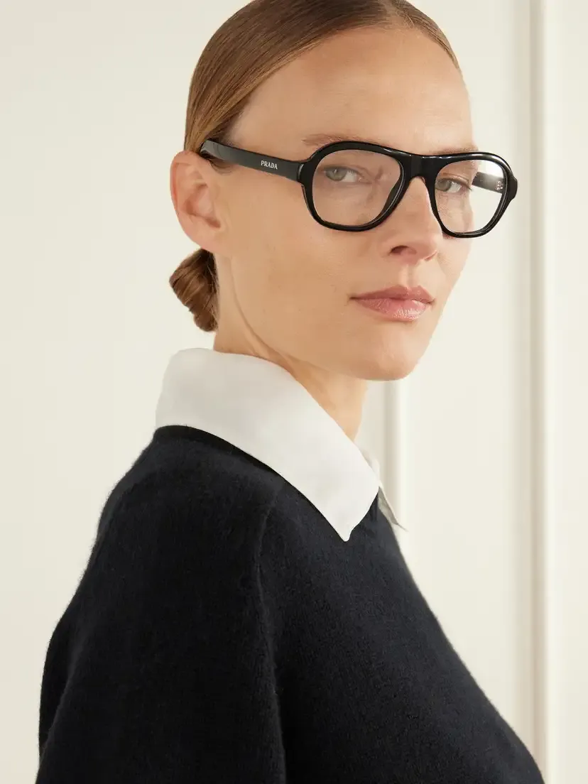 PRADA EYEWEAR D-frame Acetate Glasses | Thumbnail 2