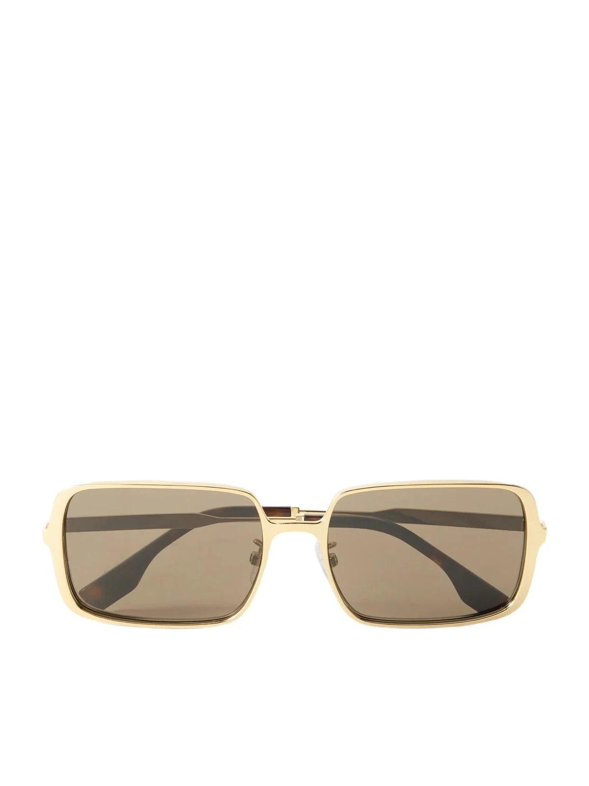 FENDI EYEWEAR Square-frame Metal Sunglasses