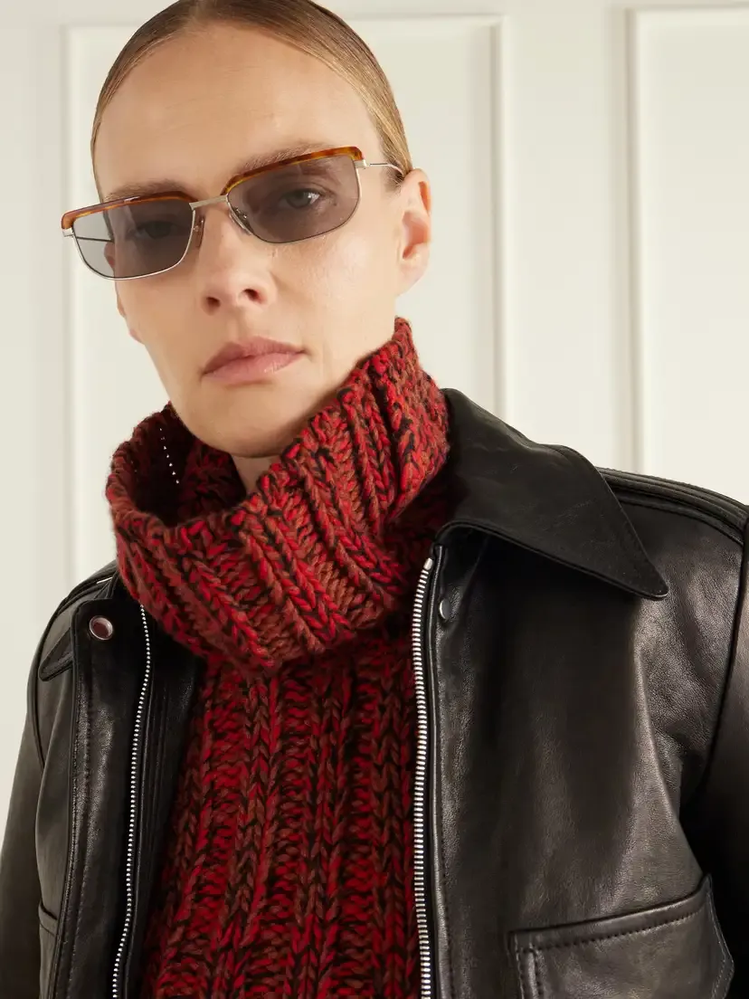 PRADA EYEWEAR Square-frame Silver-tone Titanium And Tortoiseshell Acetate Sunglasses | Thumbnail 2 PRADA EYEWEAR Square-frame Silver-tone Titanium And Tortoiseshell Acetate Sunglasses | Thumbnail 2