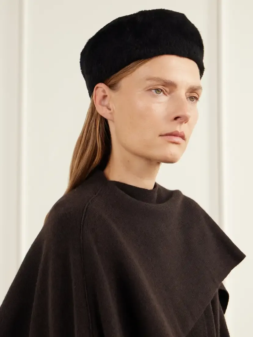 Gigi Burris Sylvie Shearling Pillbox Hat | Thumbnail 2
