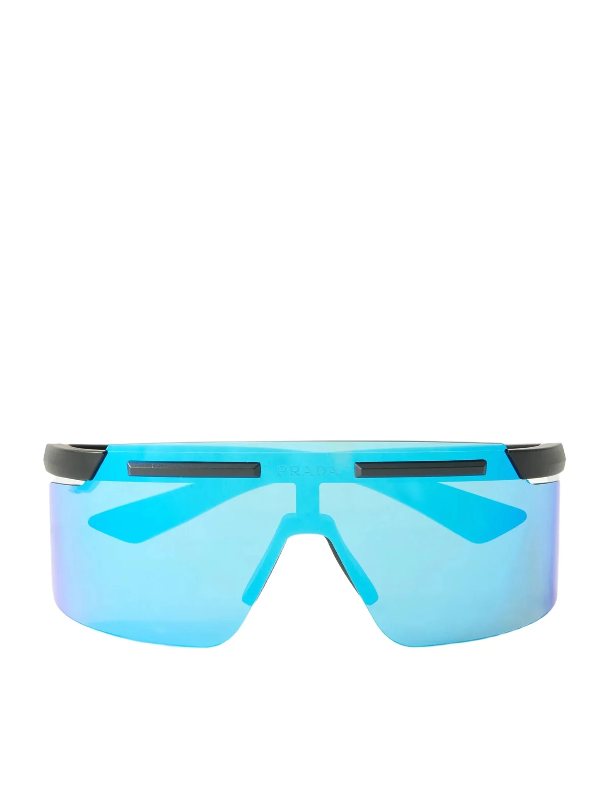 PRADA EYEWEAR Shield D-frame Acetate Sunglasses