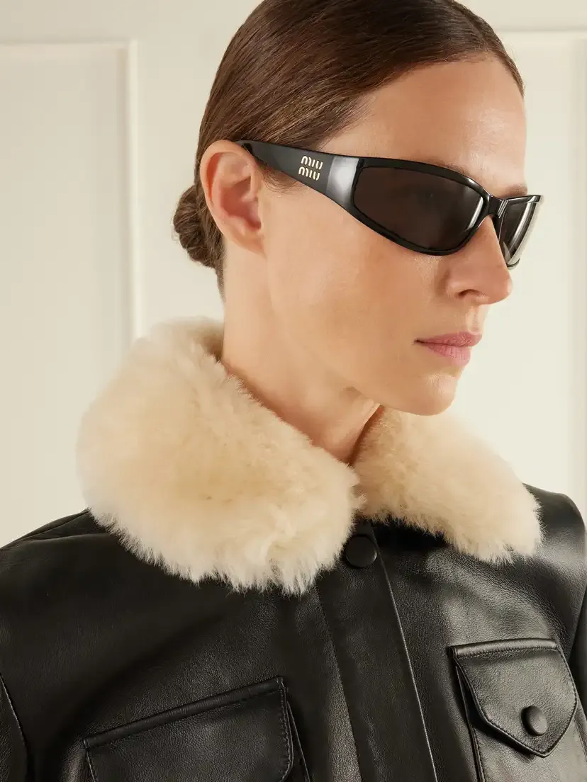 Miu Miu Eyewear D-frame Acetate Sunglasses | Thumbnail 5