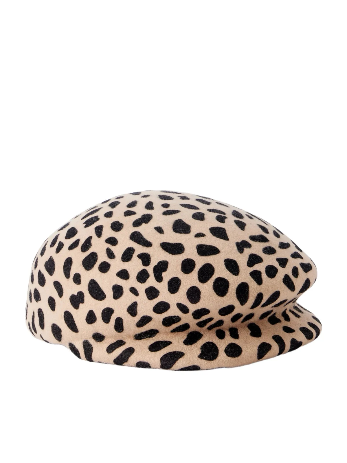 Laurel Leopard-print Wool-felt Cap Laurel Leopard-print Wool-felt Cap