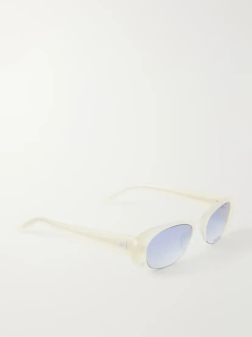 Miu Miu Eyewear Round-frame Acetate Sunglasses | Thumbnail 3