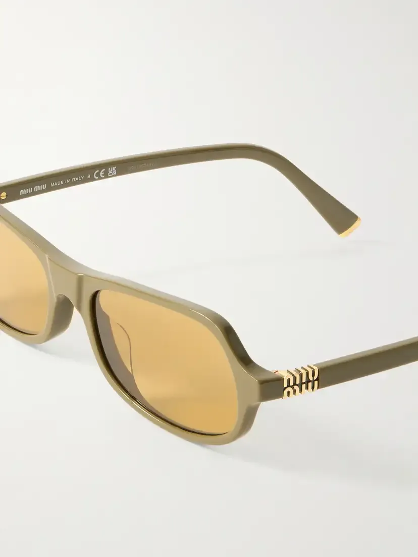 Miu Miu Eyewear Square-frame Acetate Sunglasses | Thumbnail 4 Miu Miu Eyewear Square-frame Acetate Sunglasses | Thumbnail 4
