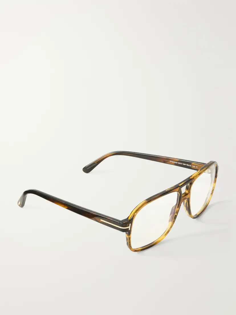 Tom Ford Aviator-style Double-bridge Tortoiseshell Acetate Glasses | Thumbnail 3 Tom Ford Aviator-style Double-bridge Tortoiseshell Acetate Glasses | Thumbnail 3