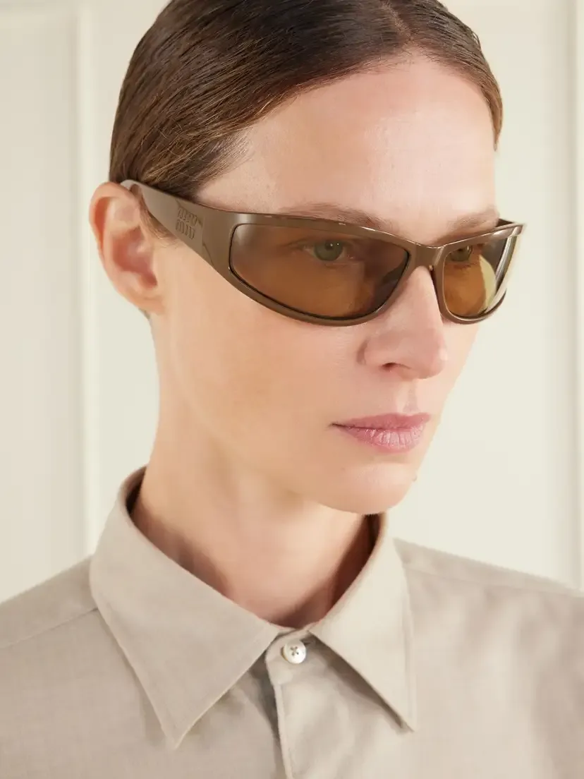 Miu Miu Eyewear D-frame Acetate Sunglasses | Thumbnail 2