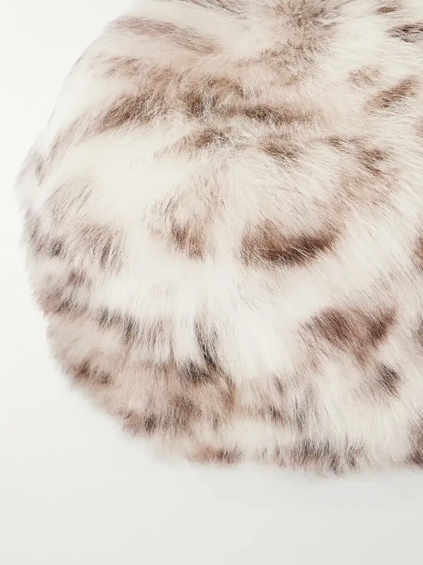 Gigi Burris Sylvie Leopard-print Shearling Pillbox Hat | Thumbnail 3 Gigi Burris Sylvie Leopard-print Shearling Pillbox Hat | Thumbnail 3