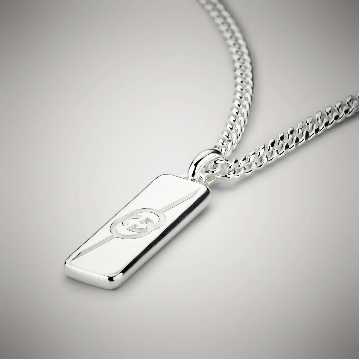 Gucci Diagonal Interlocking G Necklace | Thumbnail 2
