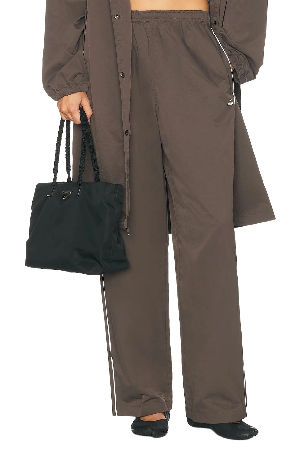 NikeSKIMS Crunchy Nylon Wide Leg Pant