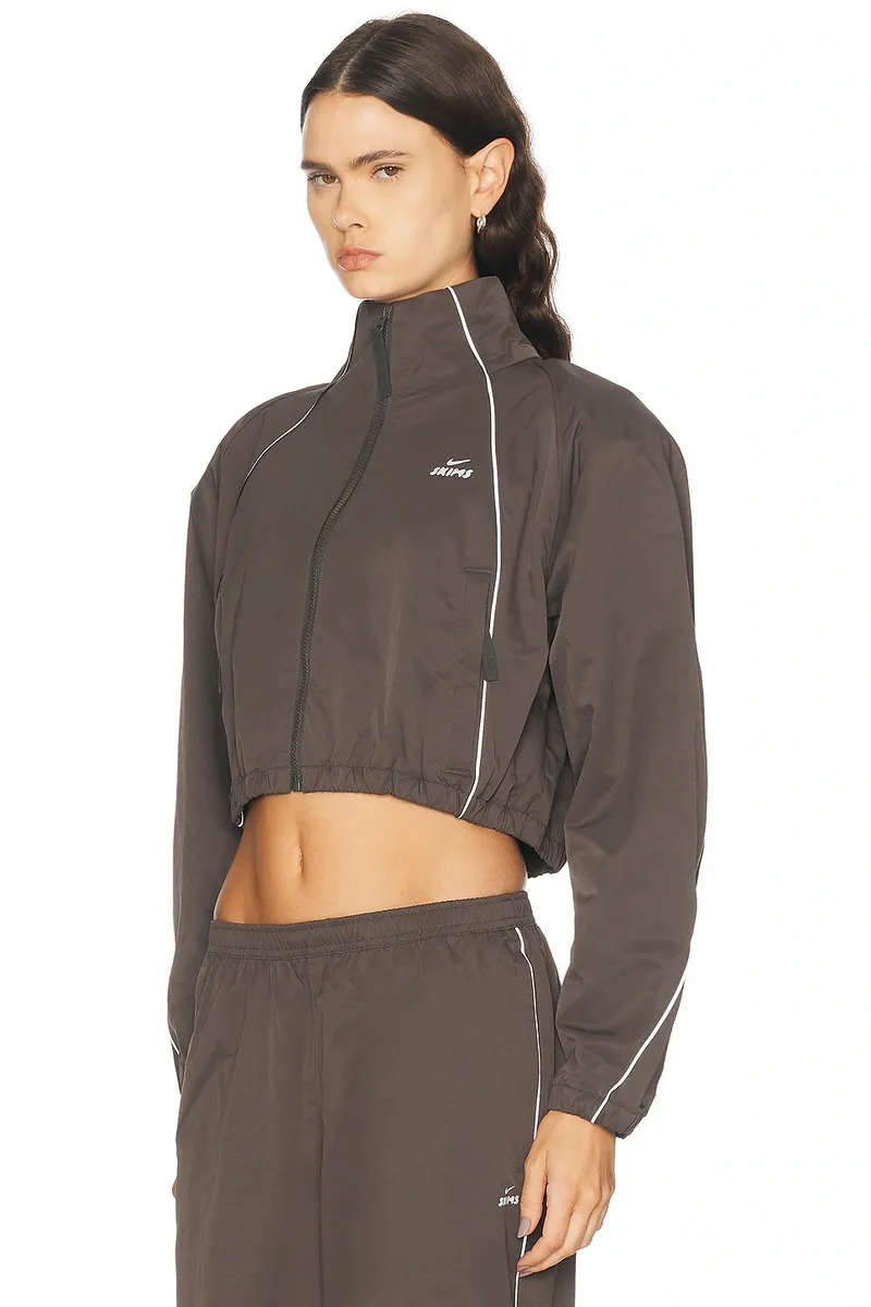 NikeSKIMS Crunchy Nylon Crop Jacket | Thumbnail 2 NikeSKIMS Crunchy Nylon Crop Jacket | Thumbnail 2