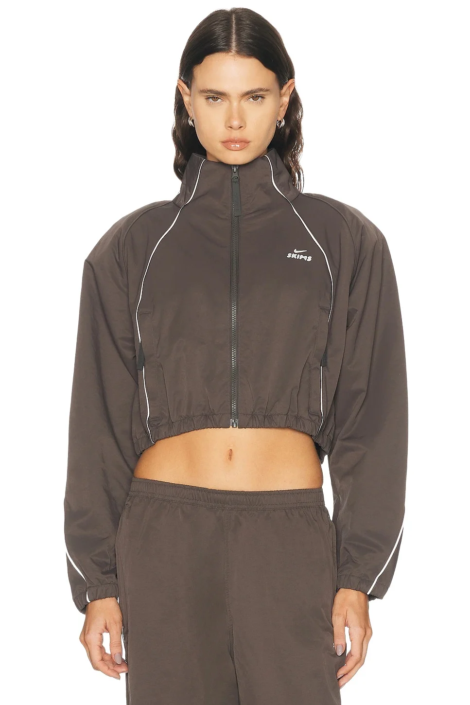 NikeSKIMS Crunchy Nylon Crop Jacket
