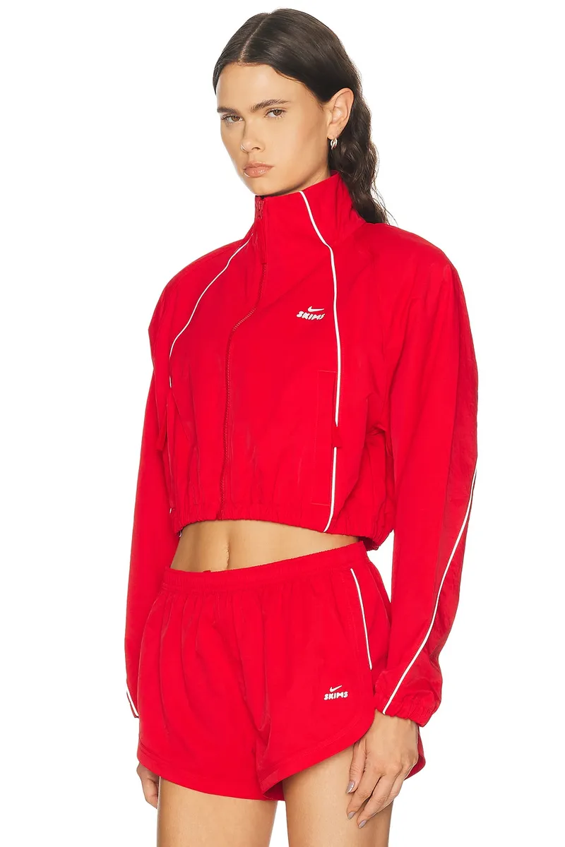 NikeSKIMS Crunchy Nylon Crop Jacket | Thumbnail 3 NikeSKIMS Crunchy Nylon Crop Jacket | Thumbnail 3
