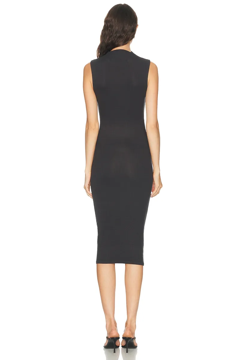 ENZA COSTA for FWRD Sleeveless Twist Midi Dress | Thumbnail 3 ENZA COSTA for FWRD Sleeveless Twist Midi Dress | Thumbnail 3