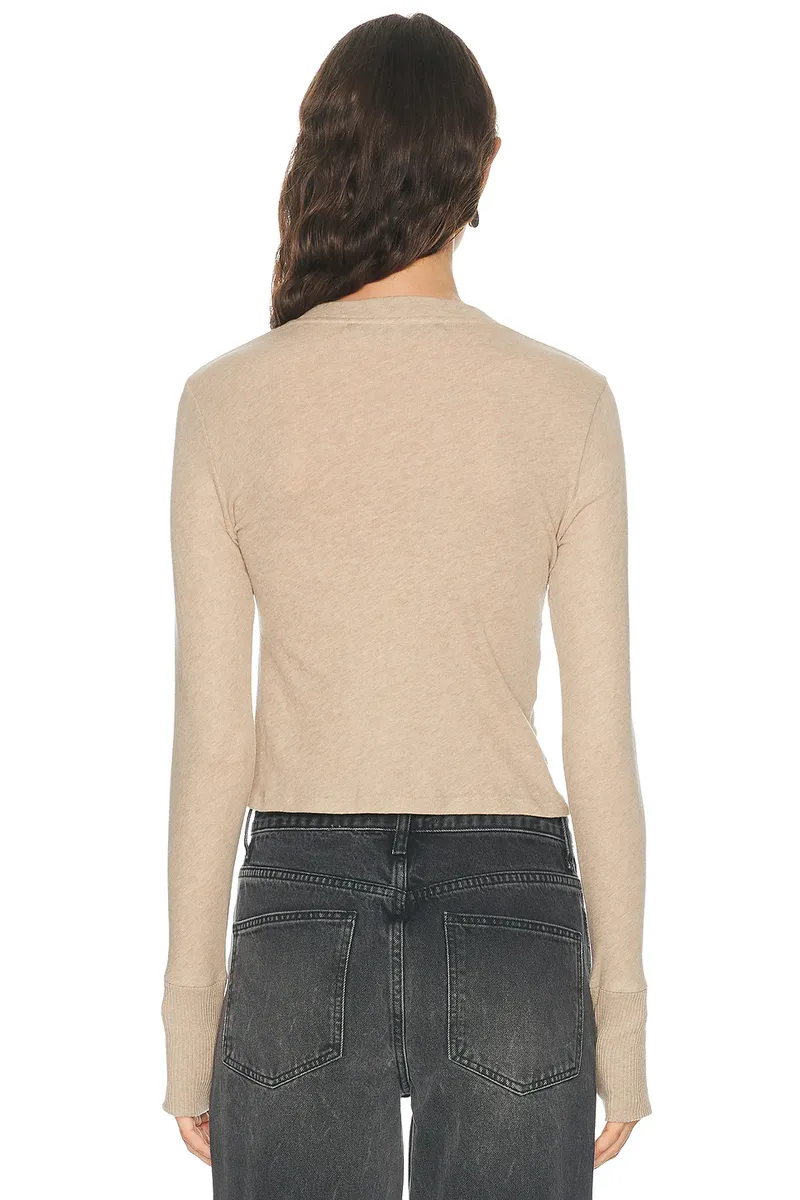 ENZA COSTA Fine Cashmere Jersey Cardigan | Thumbnail 3 ENZA COSTA Fine Cashmere Jersey Cardigan | Thumbnail 3