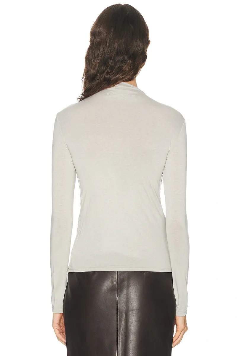 ENZA COSTA Fluid Viscose Jersey Twist Top | Thumbnail 3 ENZA COSTA Fluid Viscose Jersey Twist Top | Thumbnail 3