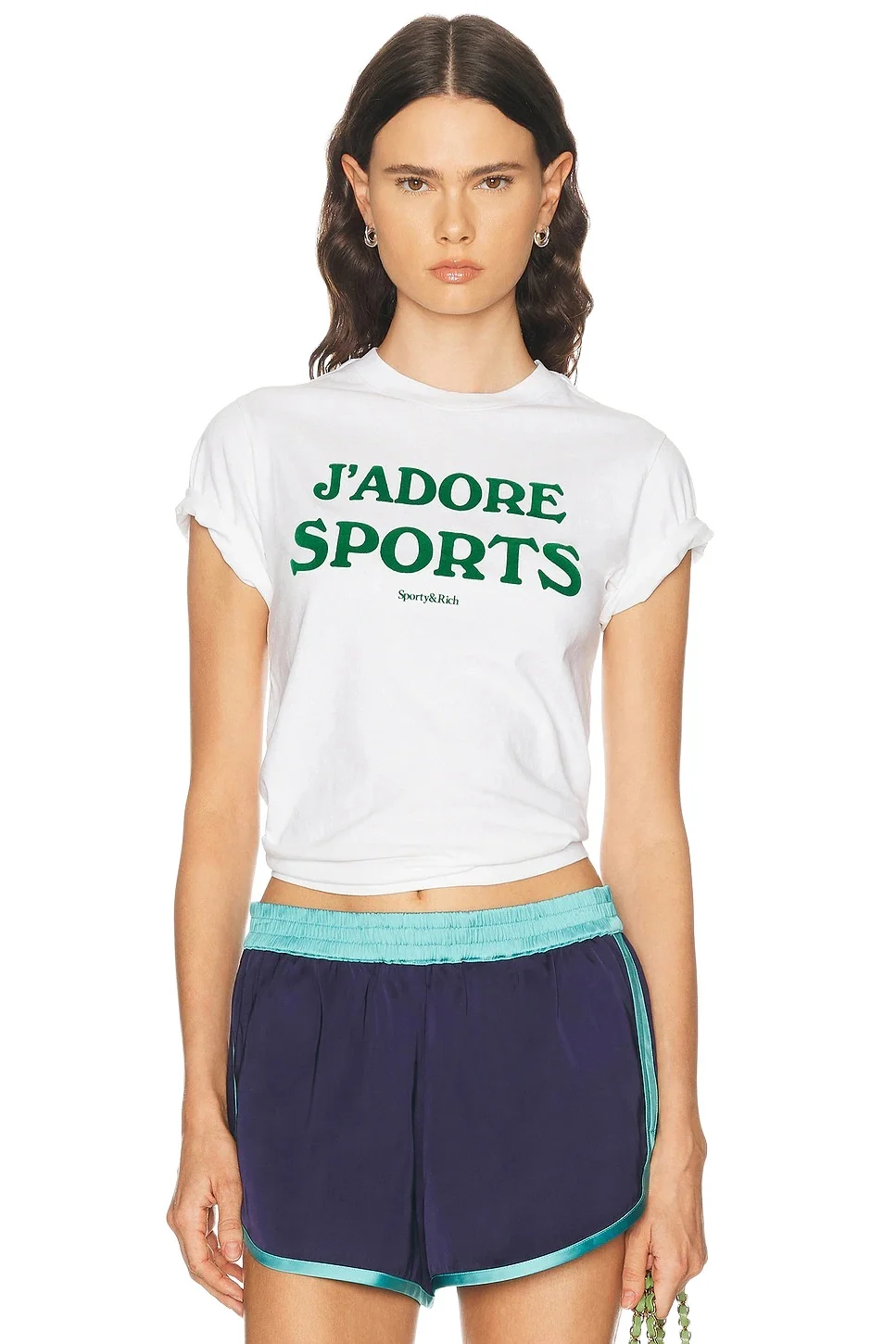Sporty & Rich J'adore Baby Tee
