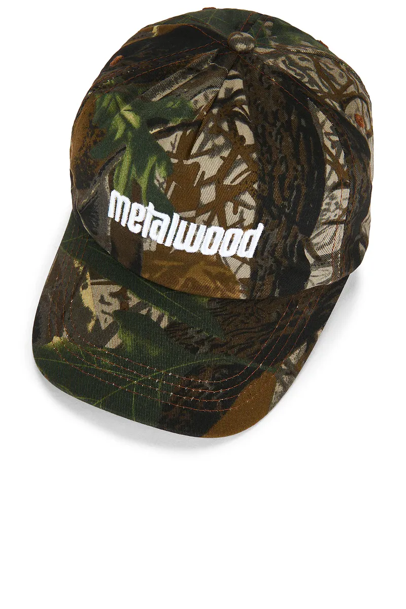 Metalwood Studio Metal Logo 5 Panel Hat | Thumbnail 5