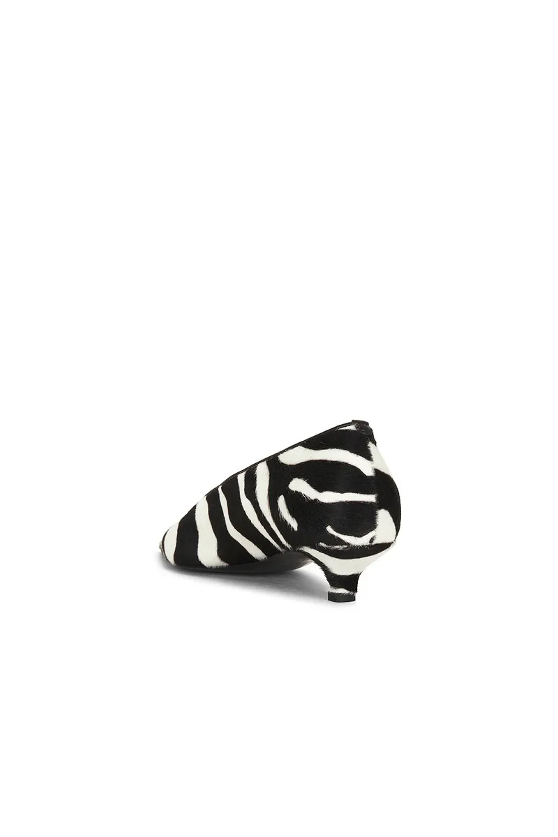 TOTEME Sharp Pony Hair Kitten Pump | Thumbnail 3 TOTEME Sharp Pony Hair Kitten Pump | Thumbnail 3
