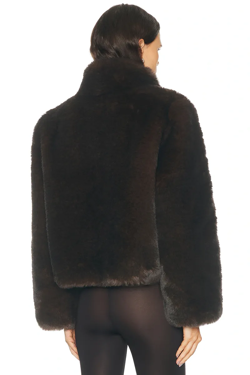 EAVES X Blake Evin Lars Faux Fur Jacket | Thumbnail 3 EAVES X Blake Evin Lars Faux Fur Jacket | Thumbnail 3