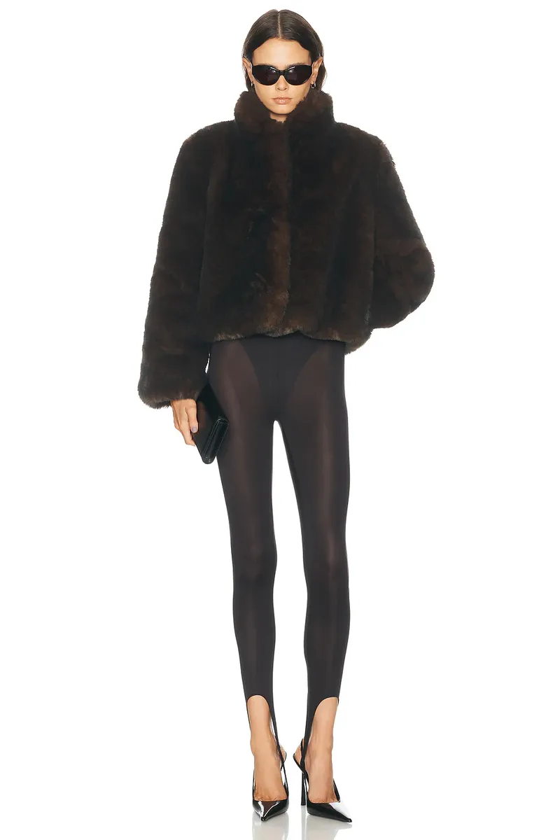EAVES X Blake Evin Lars Faux Fur Jacket | Thumbnail 4 EAVES X Blake Evin Lars Faux Fur Jacket | Thumbnail 4