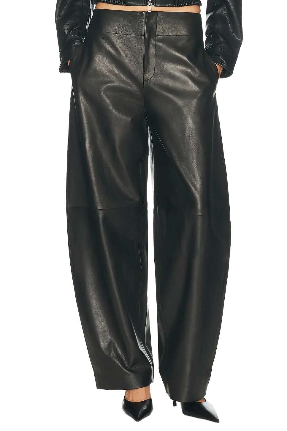 Mai Sculptural Leather Pant Mai Sculptural Leather Pant