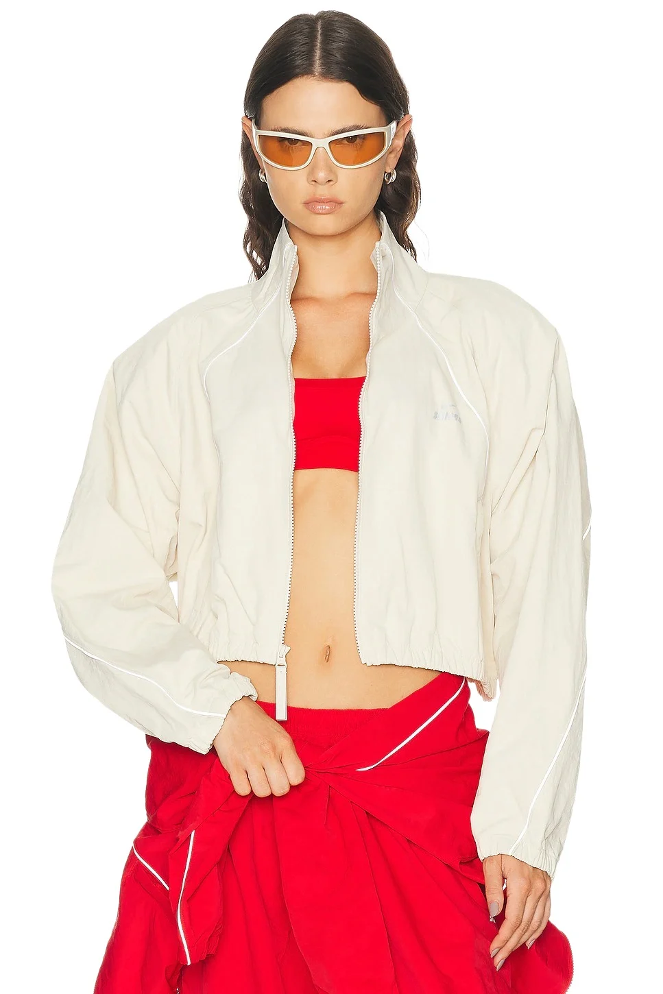 NikeSKIMS Crunchy Nylon Crop Jacket