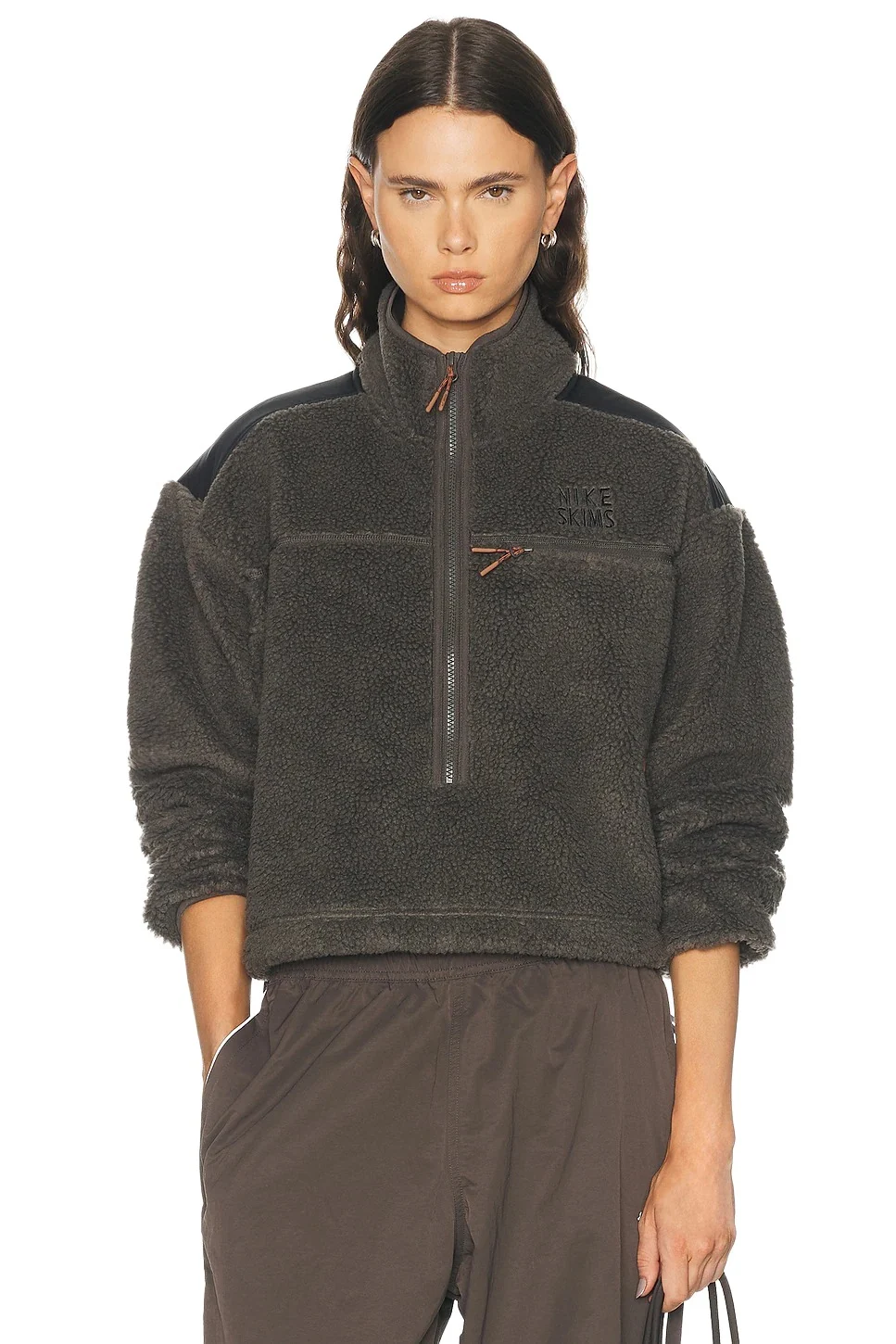 NikeSKIMS Sherpa Half Zip Jacket